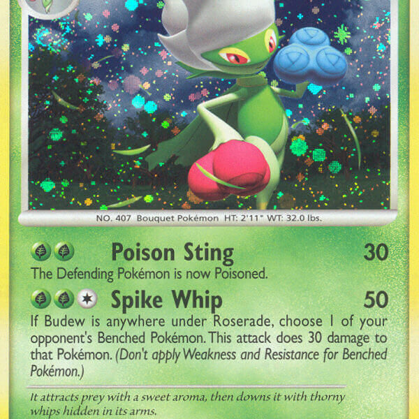 Roserade Pokemon Kaart
