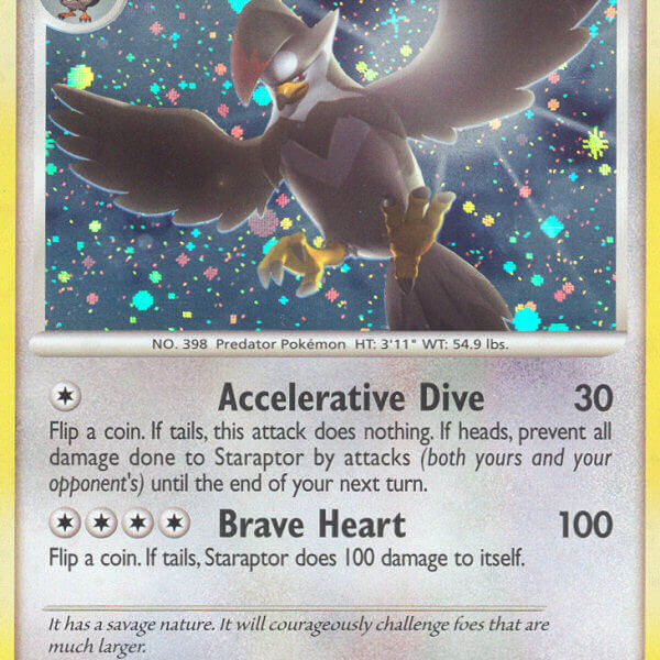 Staraptor Pokemon Kaart