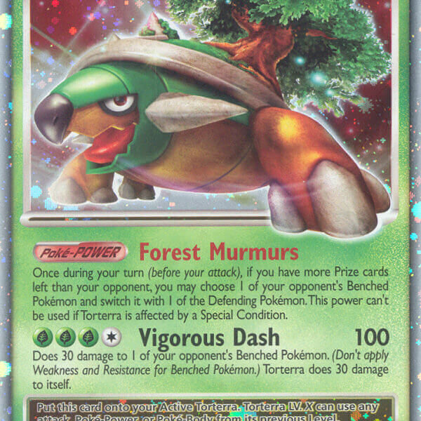 Torterra LV.X Pokemon Kaart