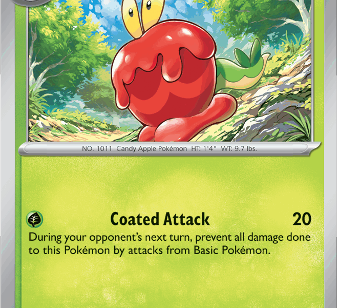 Dipplin Pokemon Kaart