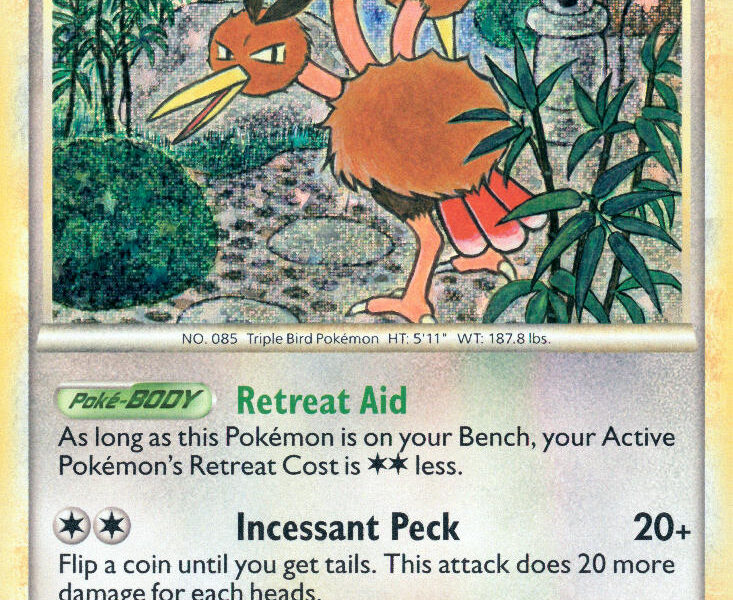 Dodrio Pokemon Kaart
