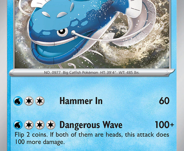 Dondozo Pokemon Kaart