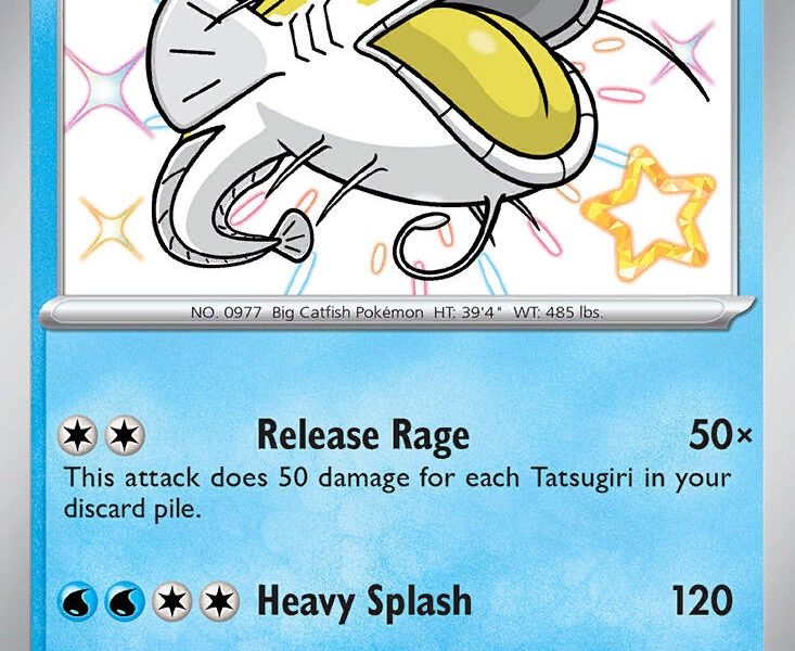 Dondozo Pokemon Kaart