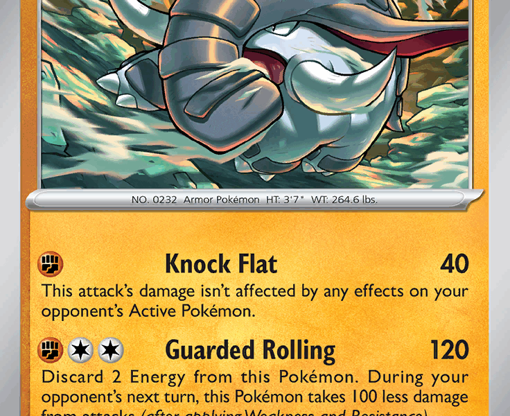 Donphan Pokemon Kaart