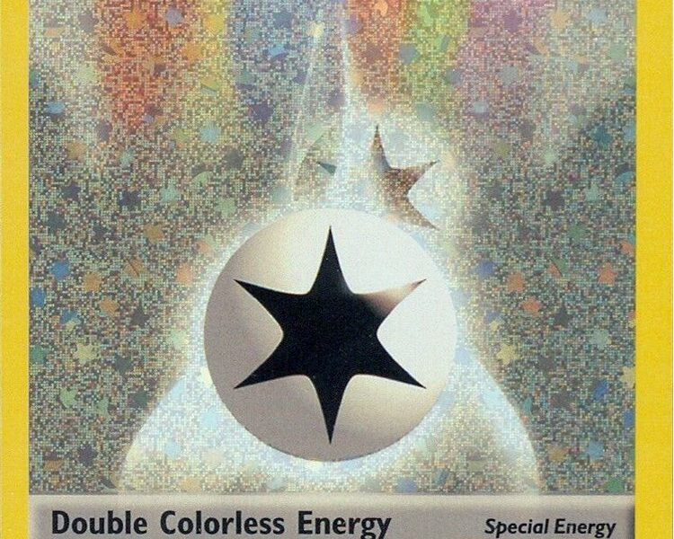 Double Colorless Energy Pokemon Kaart