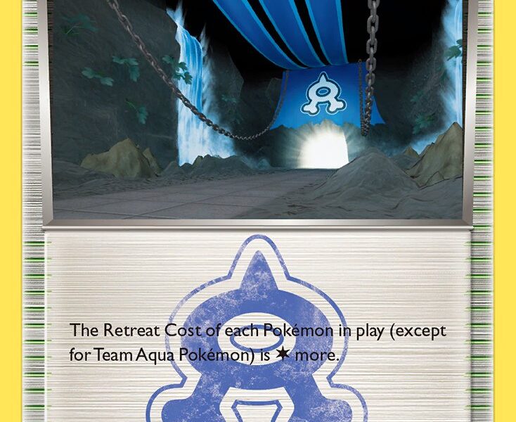 Team Aqua’s Secret Base Pokemon Kaart