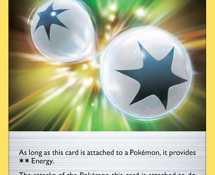 Double Turbo Energy Pokemon Kaart