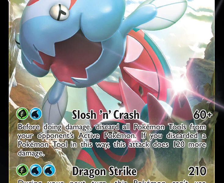 Dracovish V Pokemon Kaart