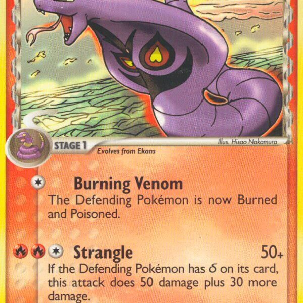 Arbok Pokemon Kaart