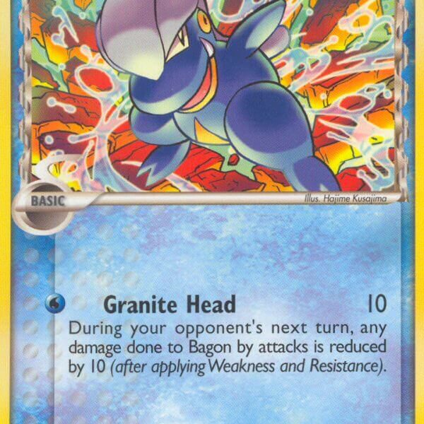 Bagon Pokemon Kaart