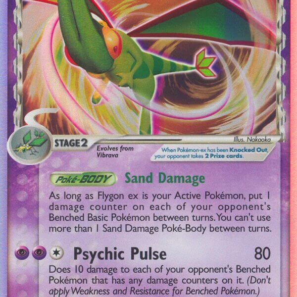 Flygon ex Pokemon Kaart
