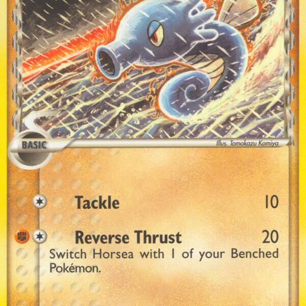 Horsea Pokemon Kaart