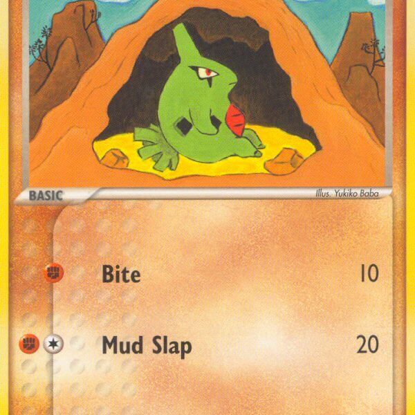 Larvitar Pokemon Kaart