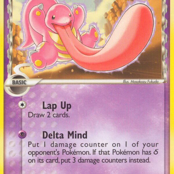 Lickitung Pokemon Kaart