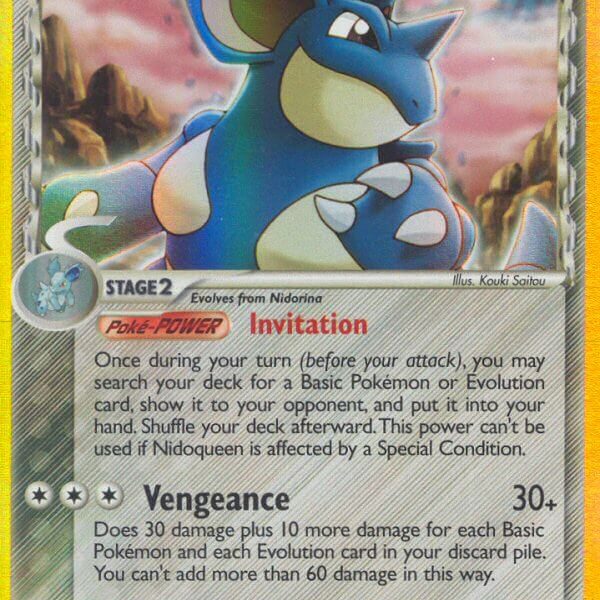 Nidoqueen Pokemon Kaart