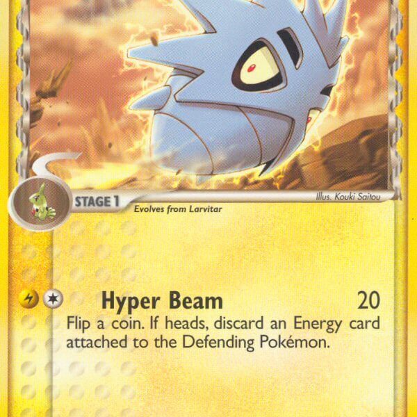 Pupitar Pokemon Kaart