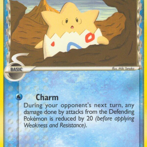 Togepi Pokemon Kaart
