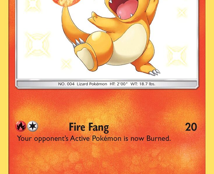 Charmander Pokemon Kaart