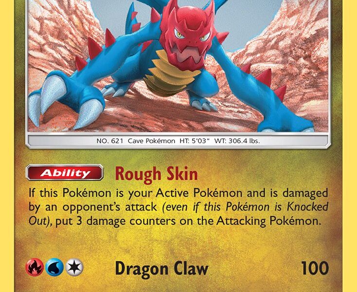 Druddigon Pokemon Kaart
