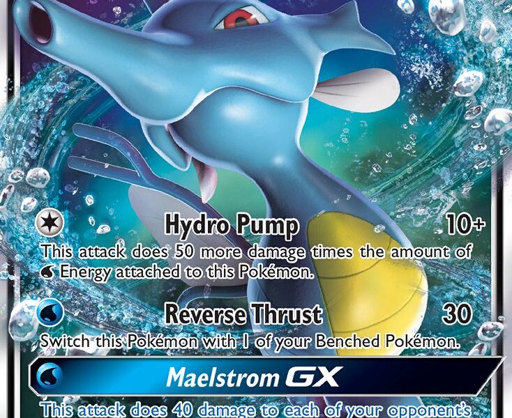 Kingdra-GX Pokemon Kaart
