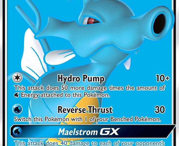 Kingdra-GX Pokemon Kaart