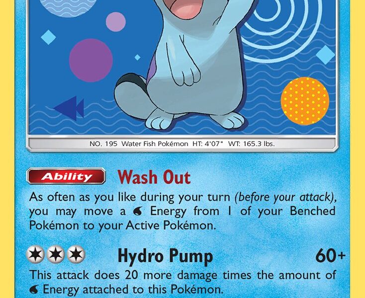Quagsire Pokemon Kaart