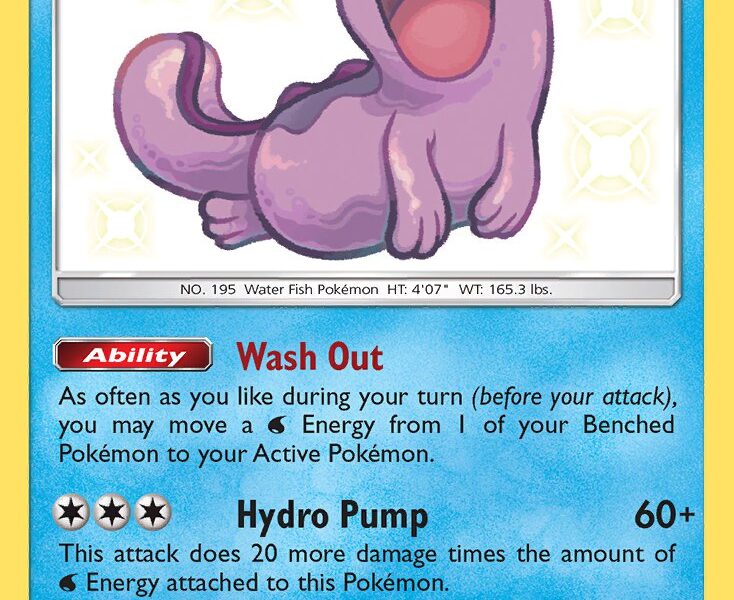 Quagsire Pokemon Kaart