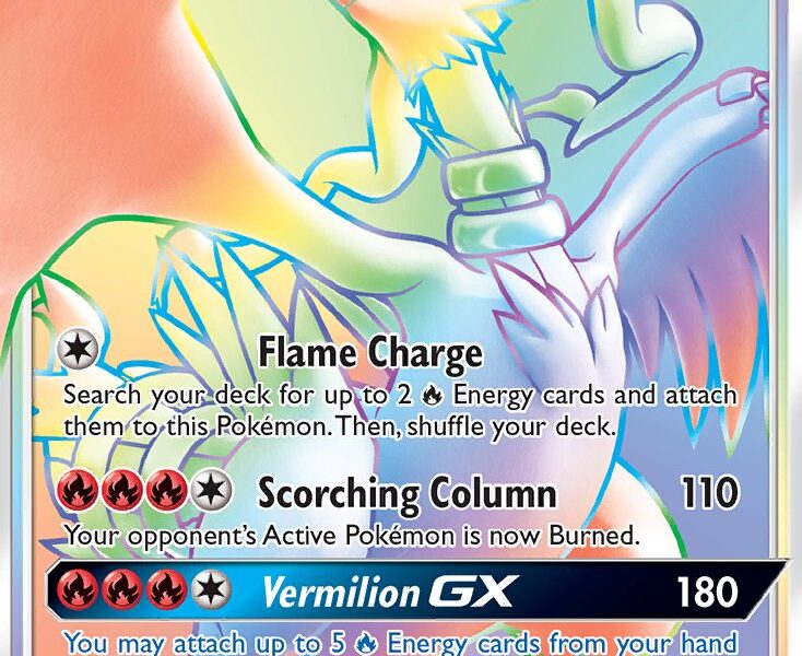 Reshiram-GX Pokemon Kaart