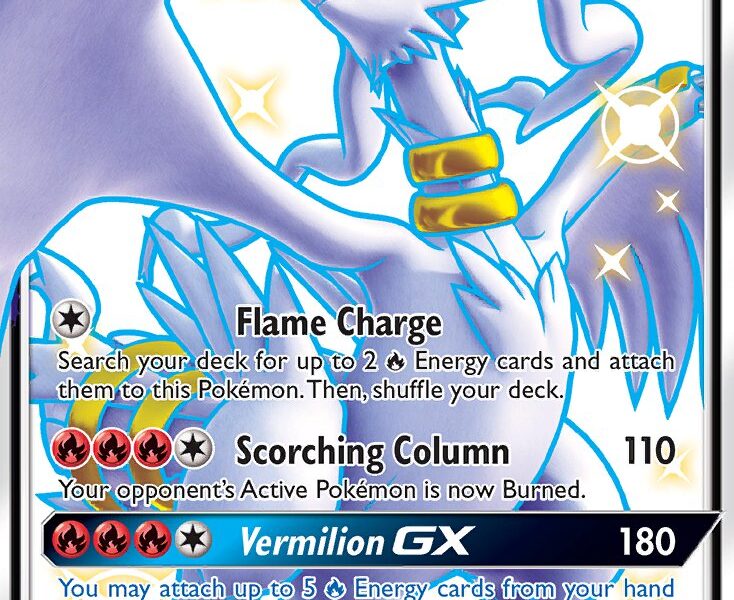 Reshiram-GX Pokemon Kaart