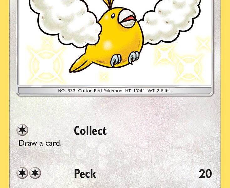 Swablu Pokemon Kaart