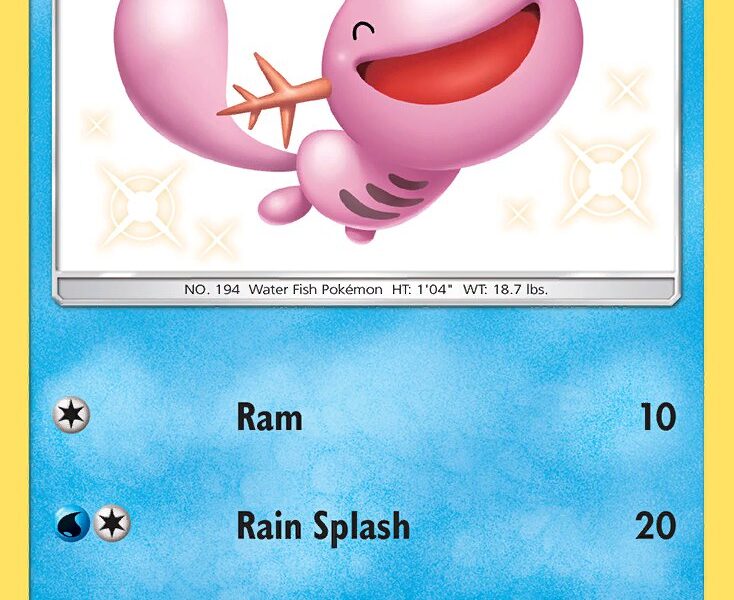 Wooper Pokemon Kaart