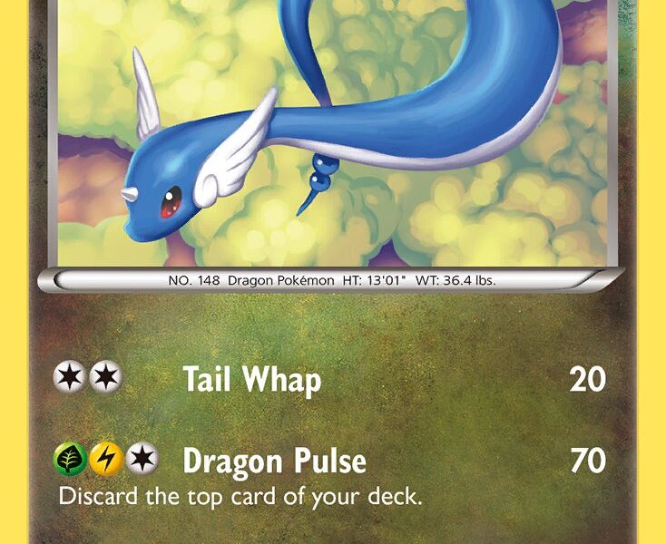 Dragonair Pokemon Kaart