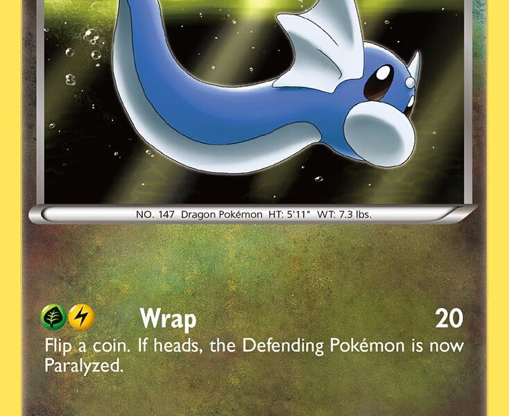 Dratini Pokemon Kaart