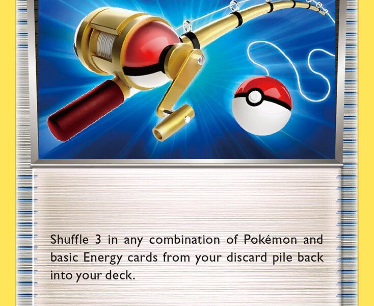 Super Rod Pokemon Kaart