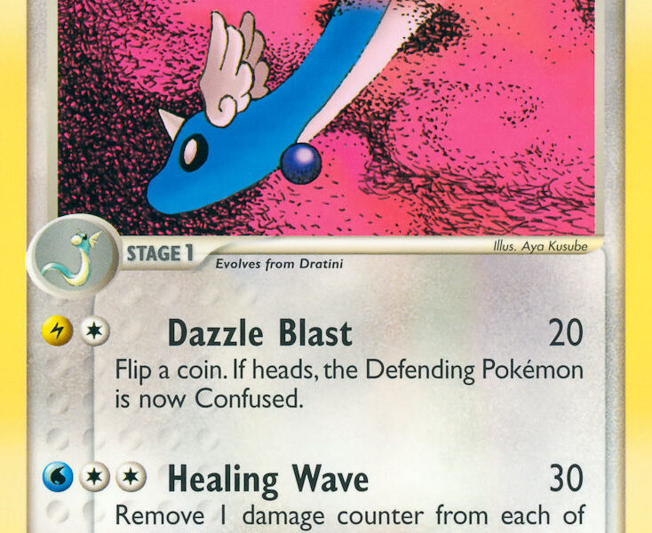 Dragonair Pokemon Kaart