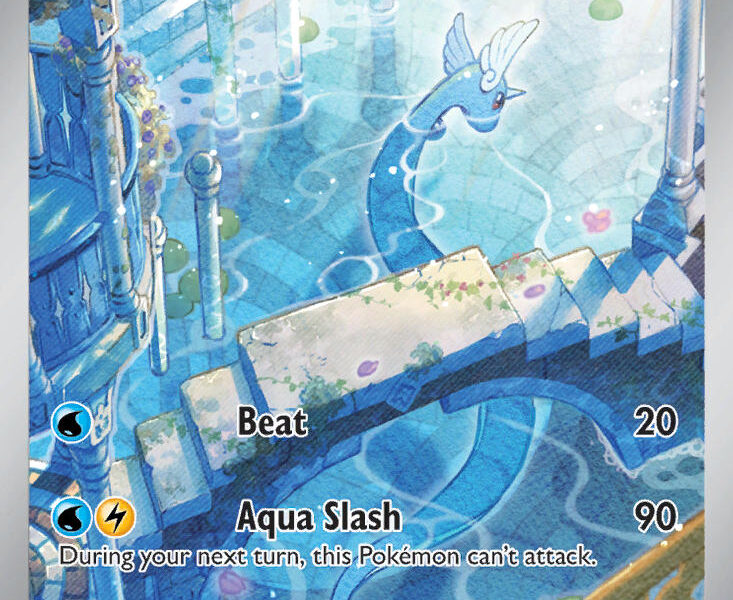 Dragonair Pokemon Kaart