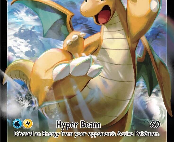Dragonite V Pokemon Kaart