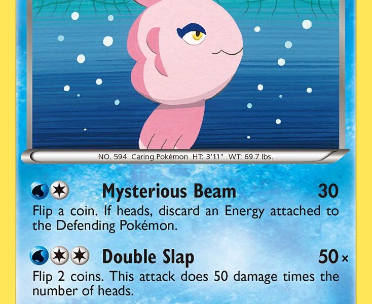 Alomomola Pokemon Kaart