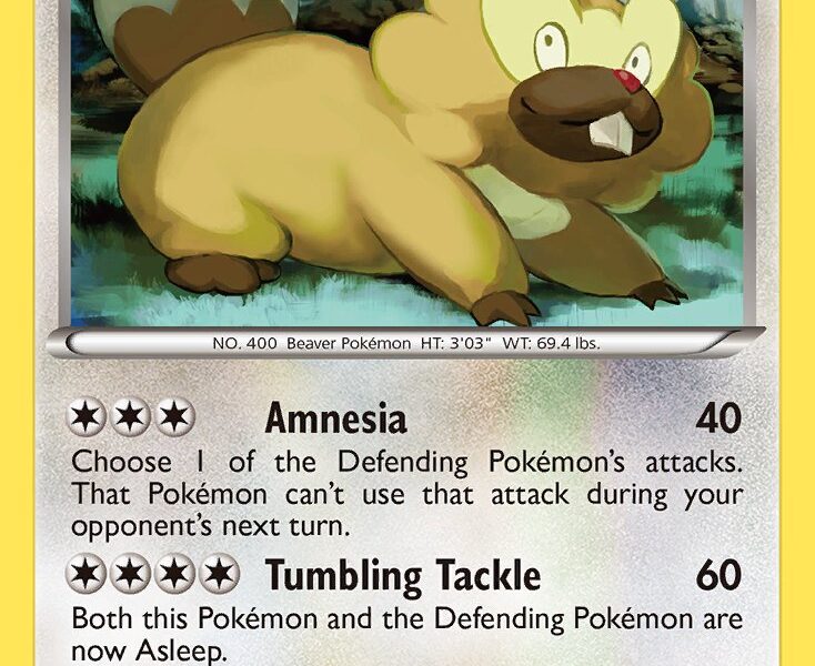 Bibarel Pokemon Kaart