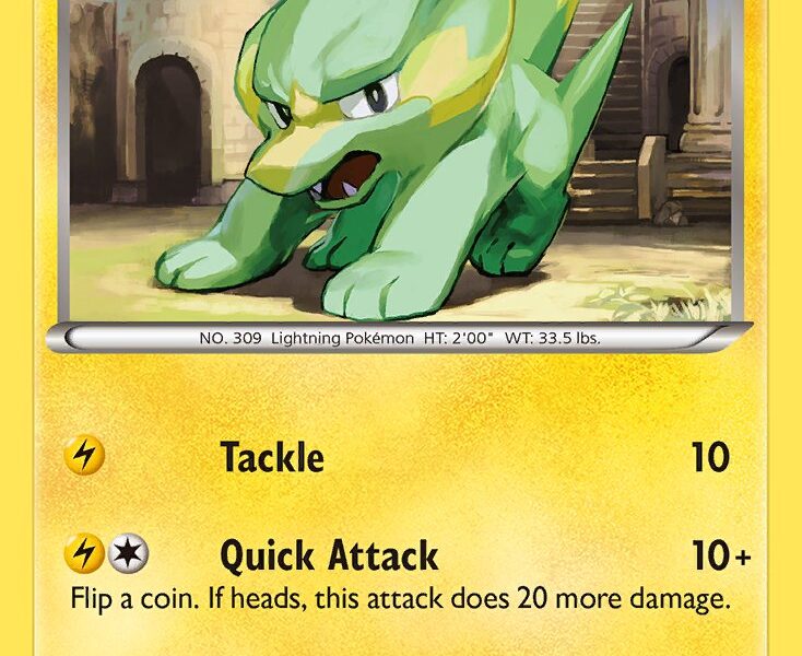 Electrike Pokemon Kaart
