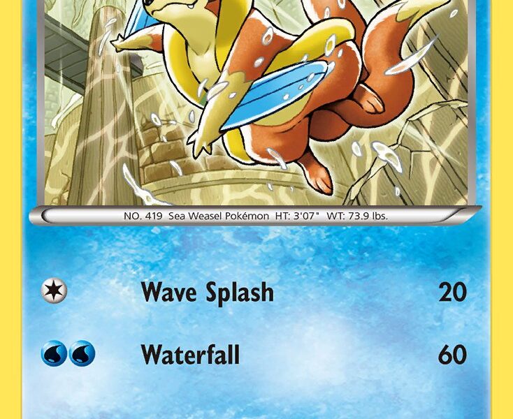 Floatzel Pokemon Kaart