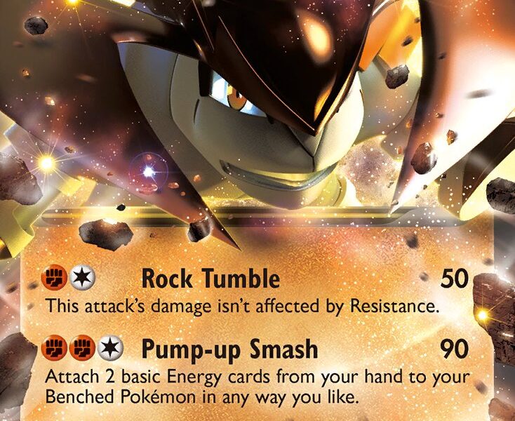 Terrakion-EX Pokemon Kaart