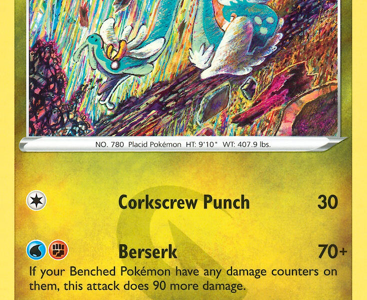 Drampa Pokemon Kaart