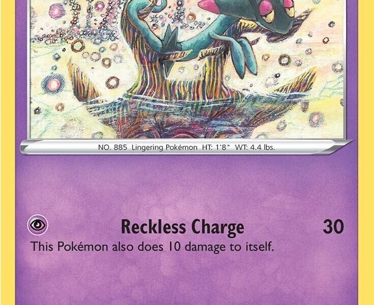 Dreepy Pokemon Kaart