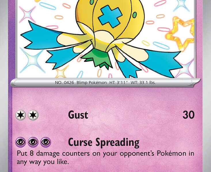 Drifblim Pokemon Kaart