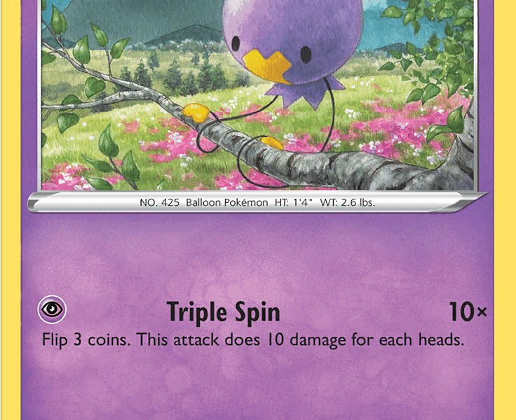 Drifloon Pokemon Kaart