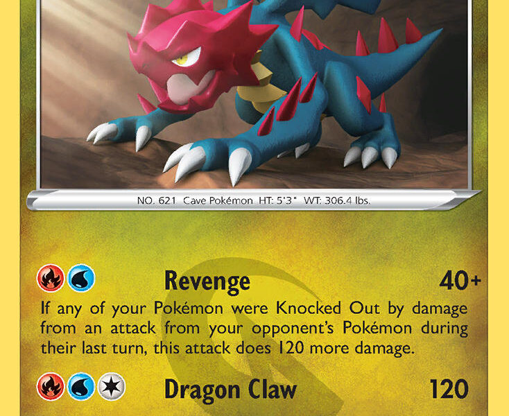 Druddigon Pokemon Kaart