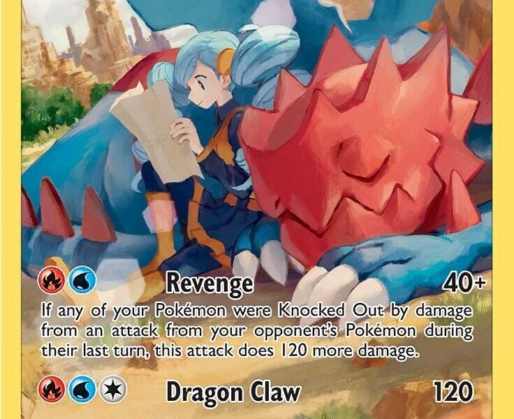 Druddigon Pokemon Kaart