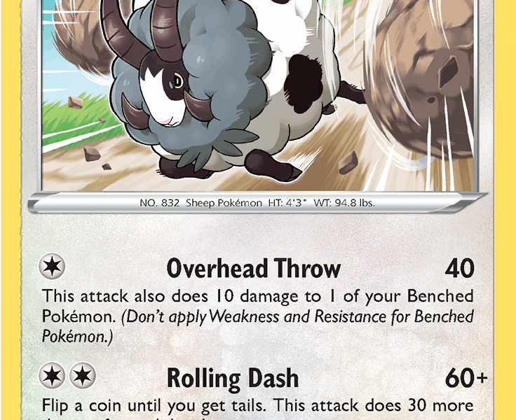 Dubwool Pokemon Kaart