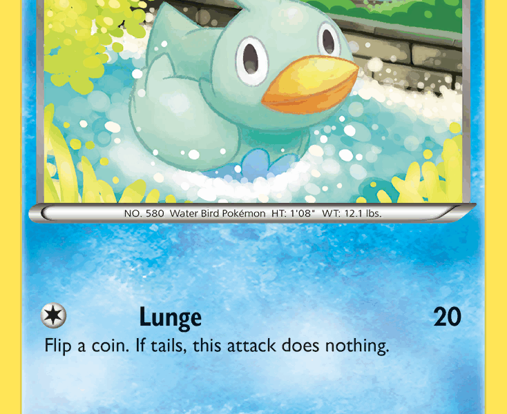 Ducklett Pokemon Kaart